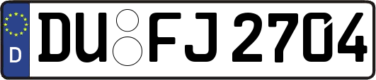 DU-FJ2704