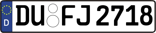DU-FJ2718