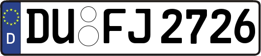 DU-FJ2726