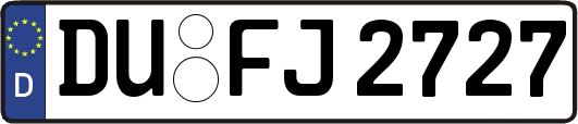 DU-FJ2727