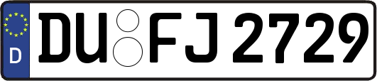 DU-FJ2729