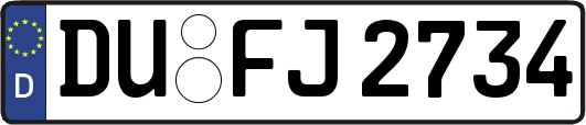 DU-FJ2734