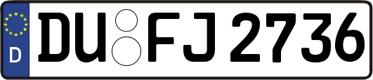 DU-FJ2736