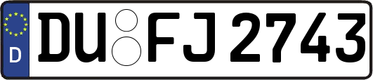 DU-FJ2743