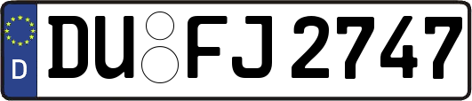 DU-FJ2747