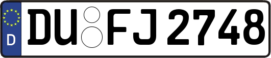 DU-FJ2748