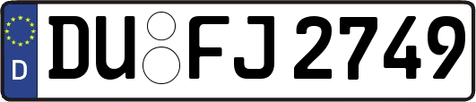 DU-FJ2749