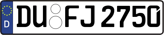 DU-FJ2750