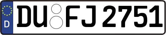 DU-FJ2751