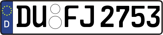 DU-FJ2753