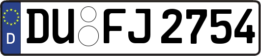 DU-FJ2754