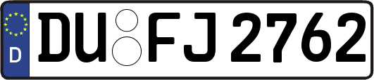 DU-FJ2762