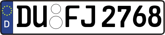 DU-FJ2768