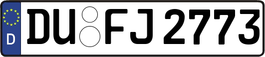 DU-FJ2773