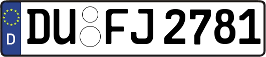 DU-FJ2781