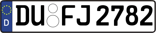 DU-FJ2782