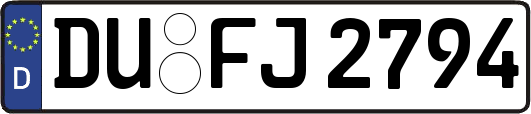 DU-FJ2794
