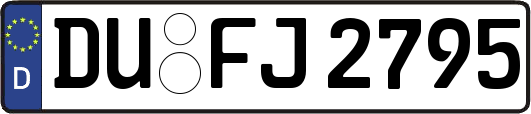 DU-FJ2795
