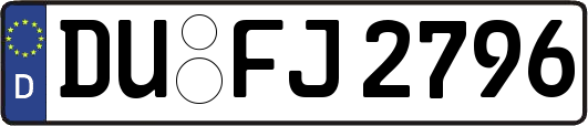 DU-FJ2796