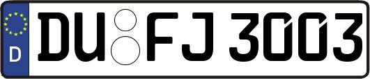 DU-FJ3003