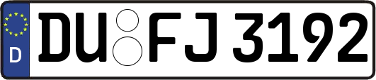 DU-FJ3192