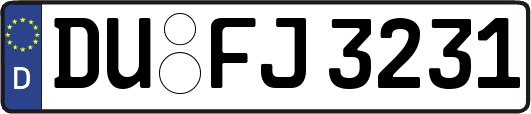 DU-FJ3231