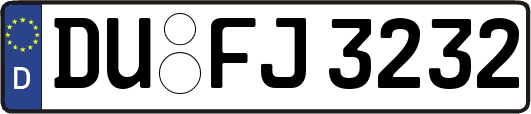 DU-FJ3232