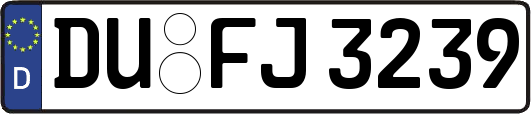 DU-FJ3239