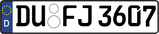 DU-FJ3607