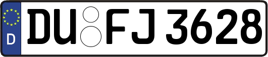 DU-FJ3628