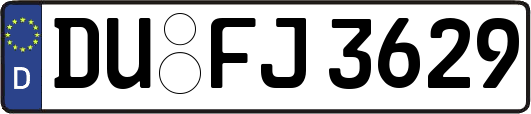 DU-FJ3629