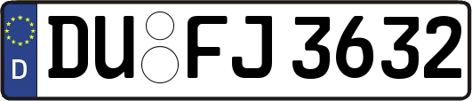 DU-FJ3632
