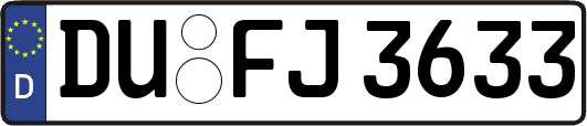 DU-FJ3633