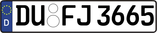 DU-FJ3665