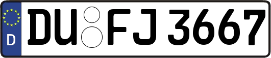 DU-FJ3667