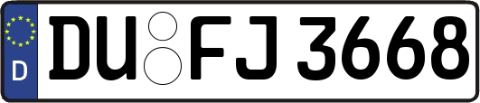 DU-FJ3668