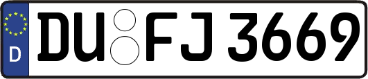 DU-FJ3669