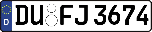 DU-FJ3674