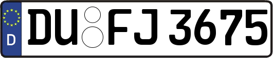 DU-FJ3675