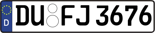 DU-FJ3676