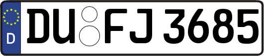 DU-FJ3685