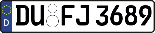 DU-FJ3689