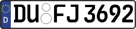 DU-FJ3692