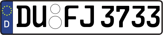 DU-FJ3733