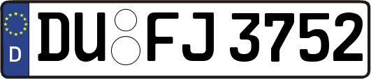 DU-FJ3752