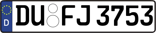 DU-FJ3753
