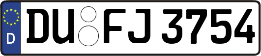 DU-FJ3754