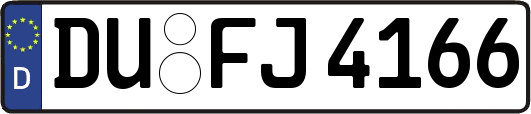 DU-FJ4166