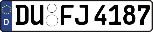 DU-FJ4187