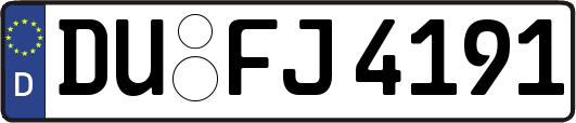 DU-FJ4191